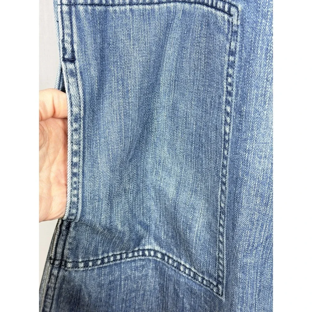 Aritzia Wilfred Free Nori Denim Mini Tunic Dress Blue‎ Size Medium Urban